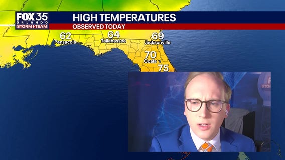 Orlando Weather Forecast PM: Thanksgiving Evening