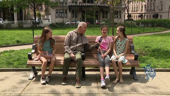Rittenhouse Square Benches: Locals join Mike to test new park benches