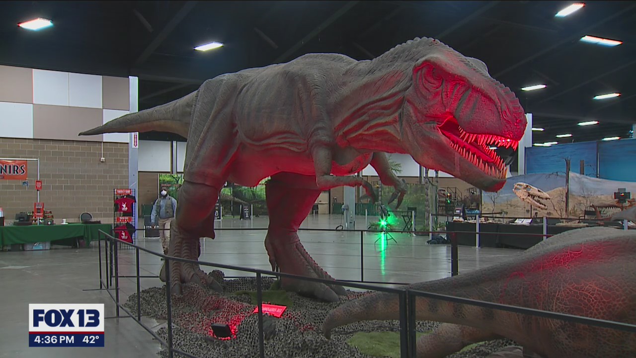 Jurassic Quest this weekend at Washington State Fairgrounds