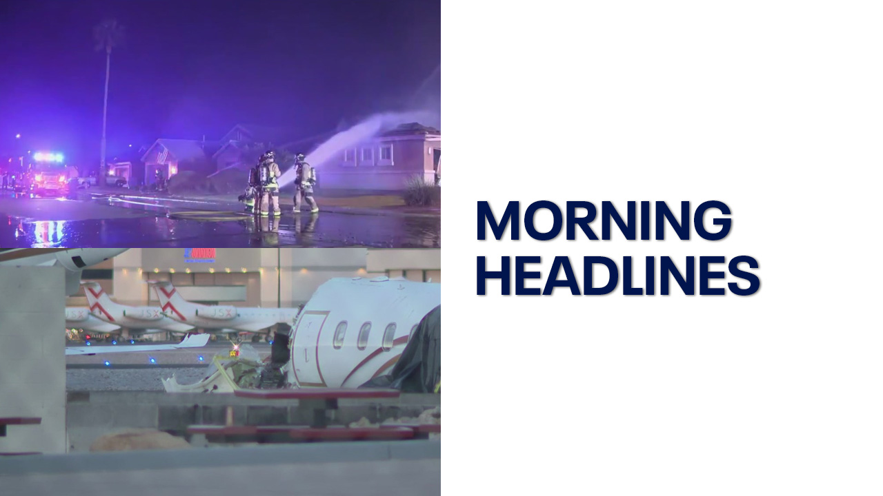 Chandler house fire; Scottsdale plane crash l Morning Headlines Feb. 11