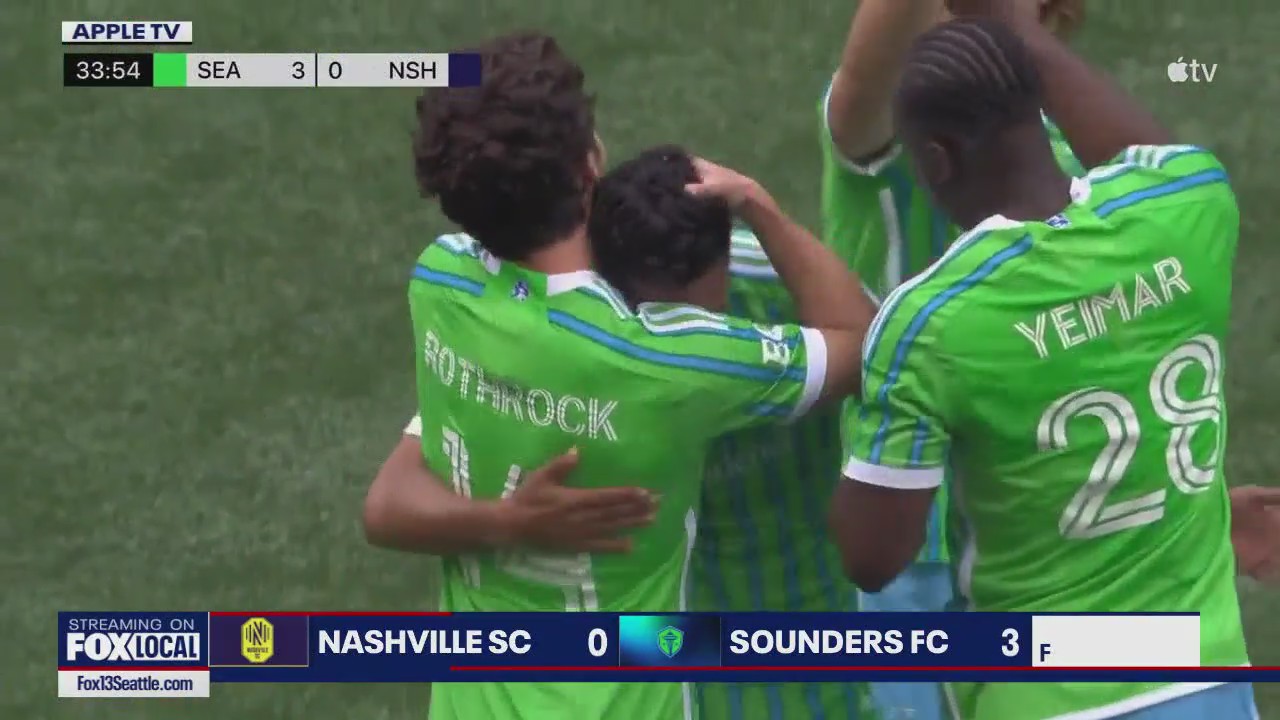 Musovski, Frei shine as Seattle Sounders beat Nashville SC 3-0