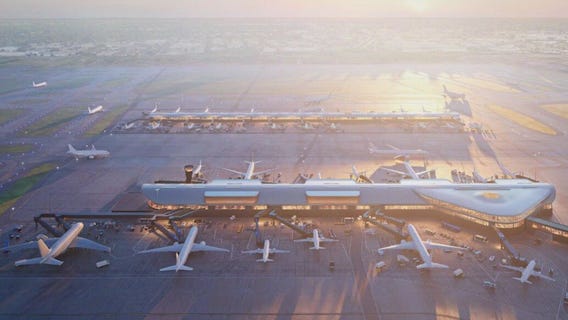 Chicago begins $1.3B O?Hare project, adding 19 gates and thousands of jobs