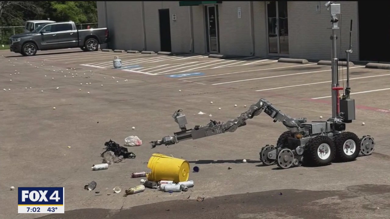 Bomb Squad investigates suspicious items left in Wylie