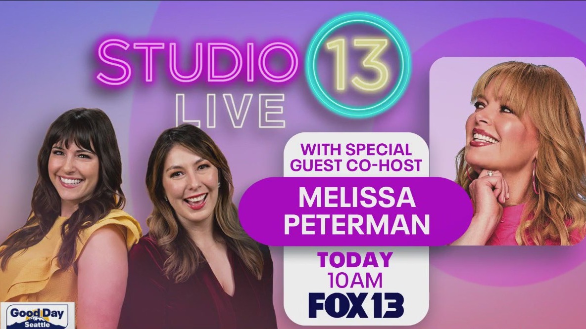 Actress Melissa Peterman co-hosts Studio 13 Live
