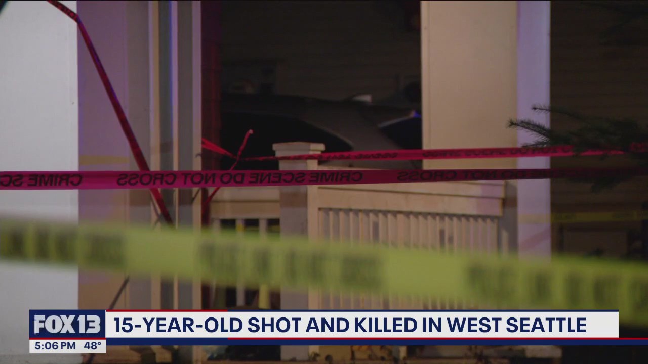 15-year-old boy shot, killed in West Seattle