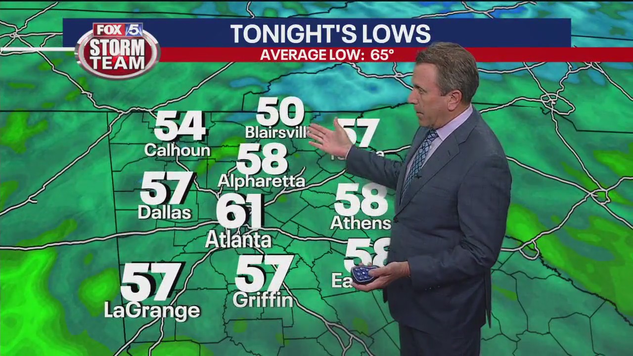 Thursday afternoon forecast | FOX 5 Atlanta