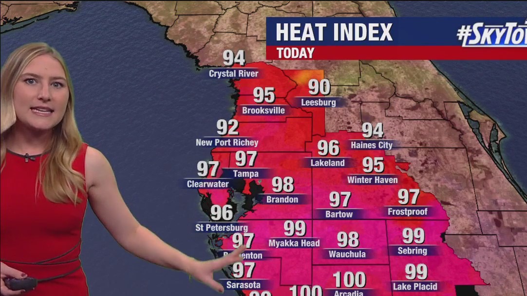 Tampa weather | Monday afternoon forecast | FOX 13 Tampa Bay