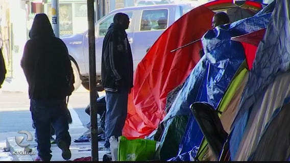 Bay Area tent cities pop up as soaring housing costs take toll
