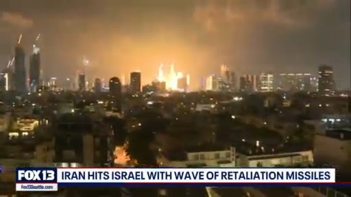 Iran hits Israel with wave of retaliation missiles