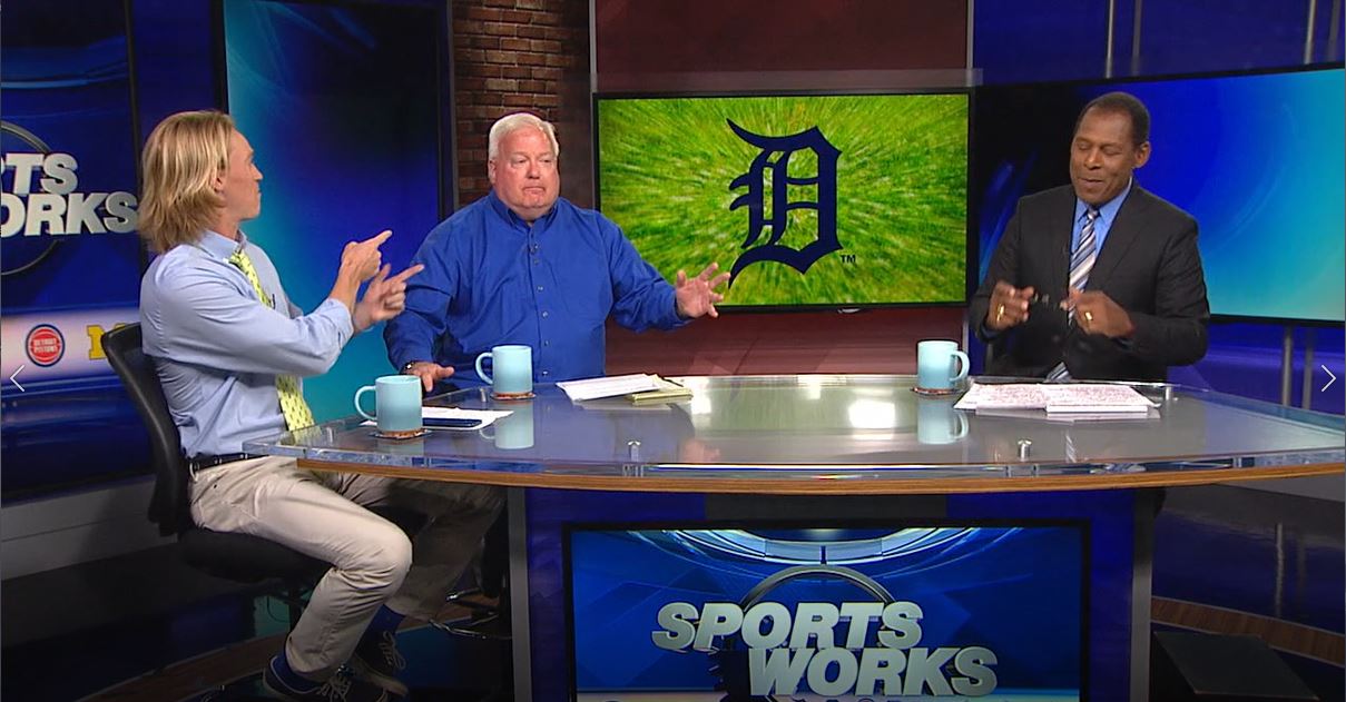 SportsWorks - 6-18-23 -- Woody talking Tigers, Pistons & Red Wings with Wojo & Burchie