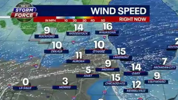 Chicago winter storm - 3PM update