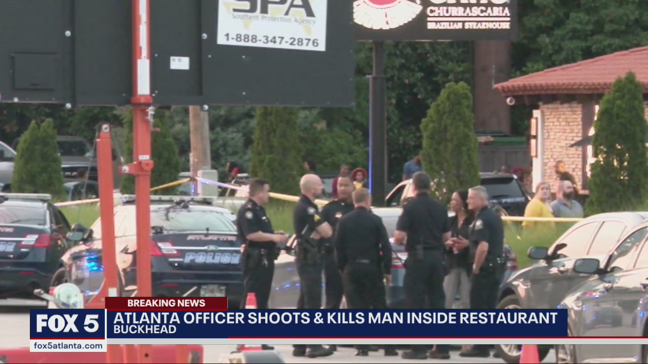 Officer shoots and kills man inside Buckhead restaurant | FOX 5 Atlanta