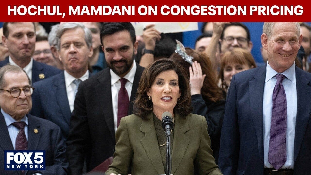 FULL: Hochul, Mamdani on congestion pricing