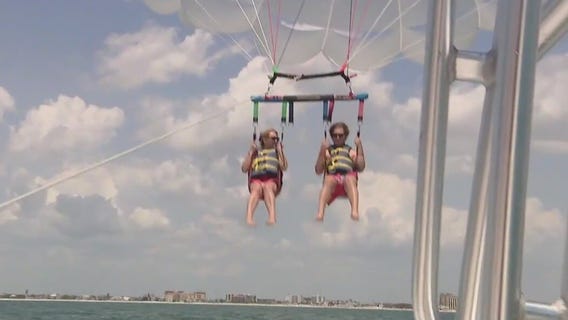Parasailing excursions in Clearwater Beach