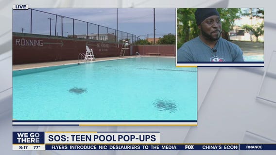 Pool pop ups dedicated to teaching Philadelphia teens how to swim, become lifeguards