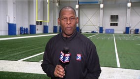 WATCH - Woody reports from Lions practice where the team begins preparing for the Buffalo Bills