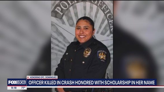 Princeton PD officer gets memorial scholarship