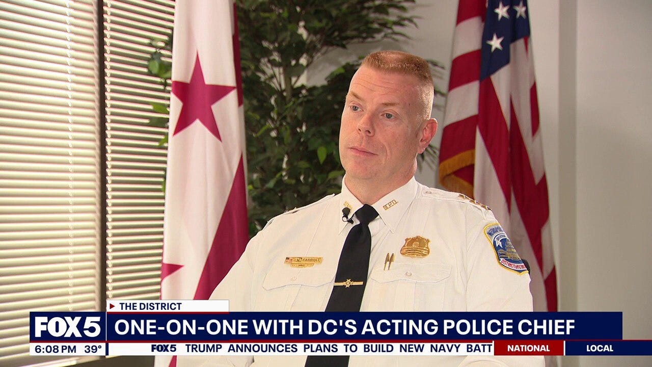 One-on-one with D.C.'s new Acting Police Chief Jeffery Carroll