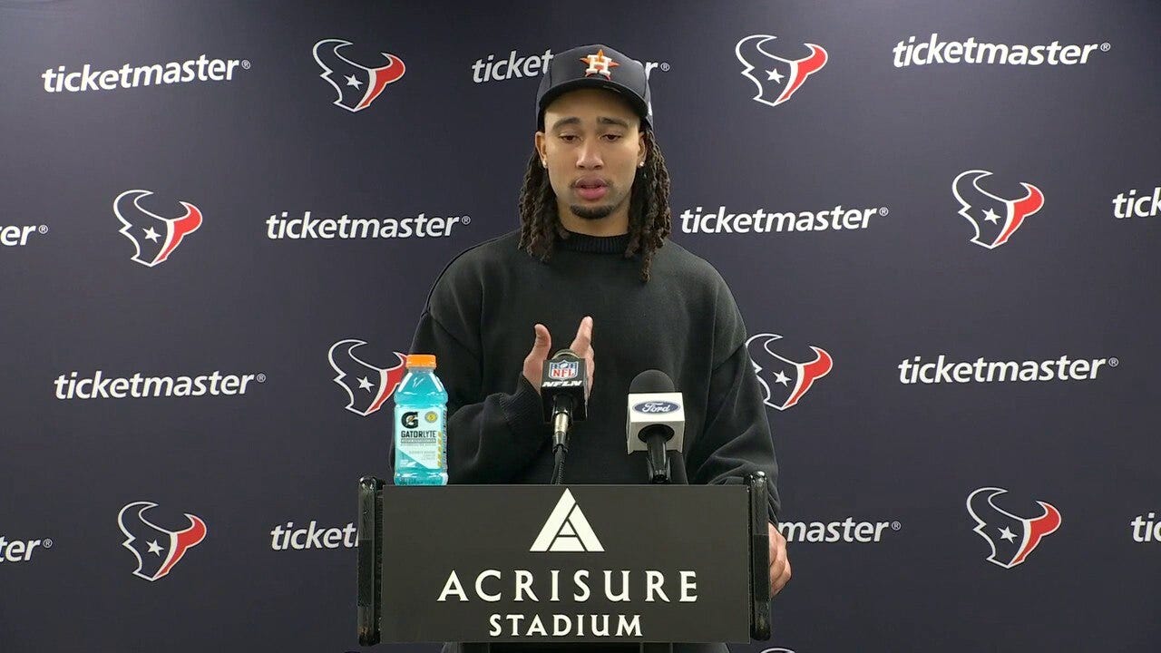 Houston Texans QB C.J. Stroud post-game news conference