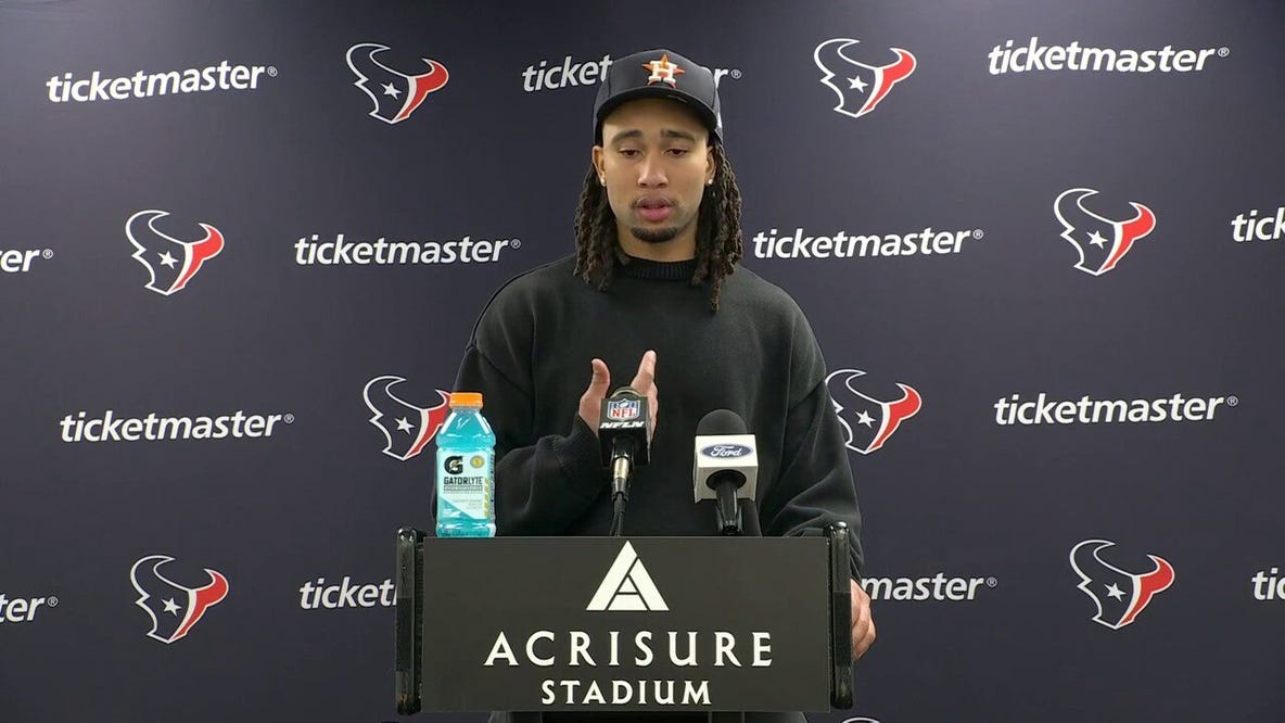 Houston Texans QB C.J. Stroud post-game news conference