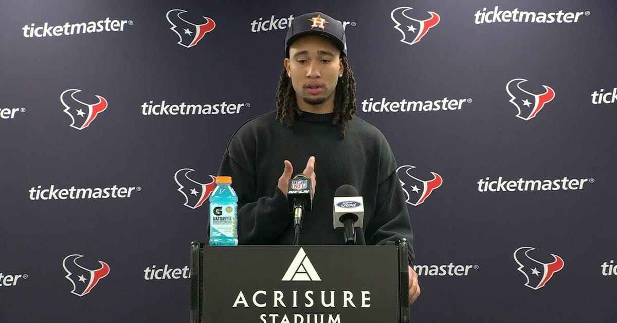 Houston Texans QB C.J. Stroud post-game news conference