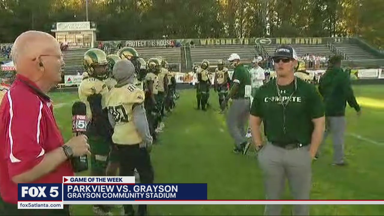 Week 9 Game of the Week Preview: Grayson head coach Adam Carter