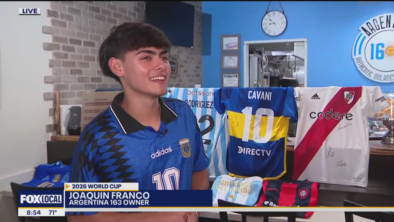 Fan opens soccer-themed Argentinian restaurant in DFW