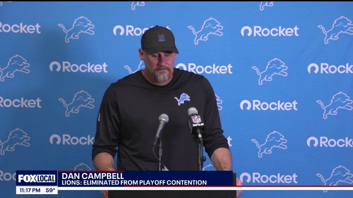 Lions sitting home for playoffs, prepping for final game of season