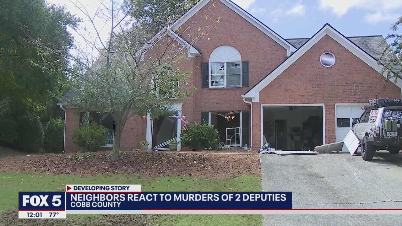 Neighbors react to deadly shooting of Cobb County deputies | FOX 5 Atlanta
