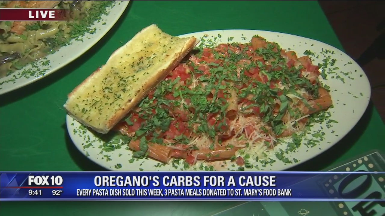Cory's Corner: 'Carbs for a Cause' at Oregano's