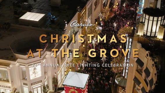 Christmas At The Grove: 24th Annual Tree Lighting Celebration Presented by FOX LOCAL