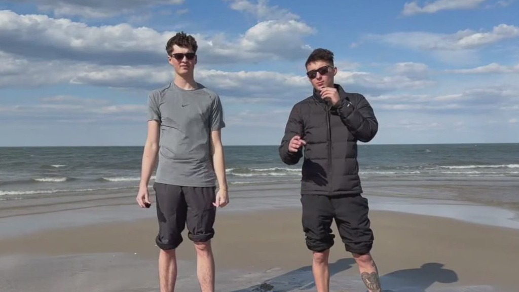 San Mateo men walking from coast to coast