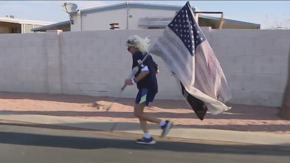 Record heat not halting Glendale woman's run