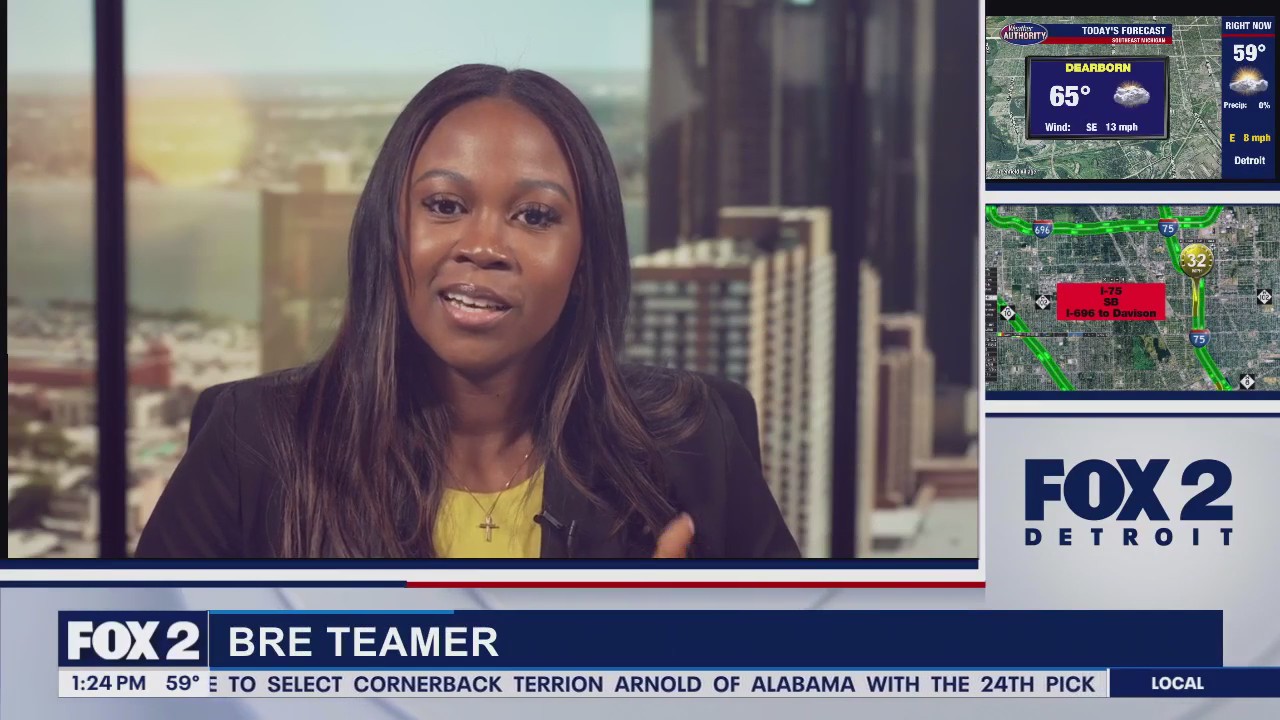 Desi Banks visits Fox 2 Detroit