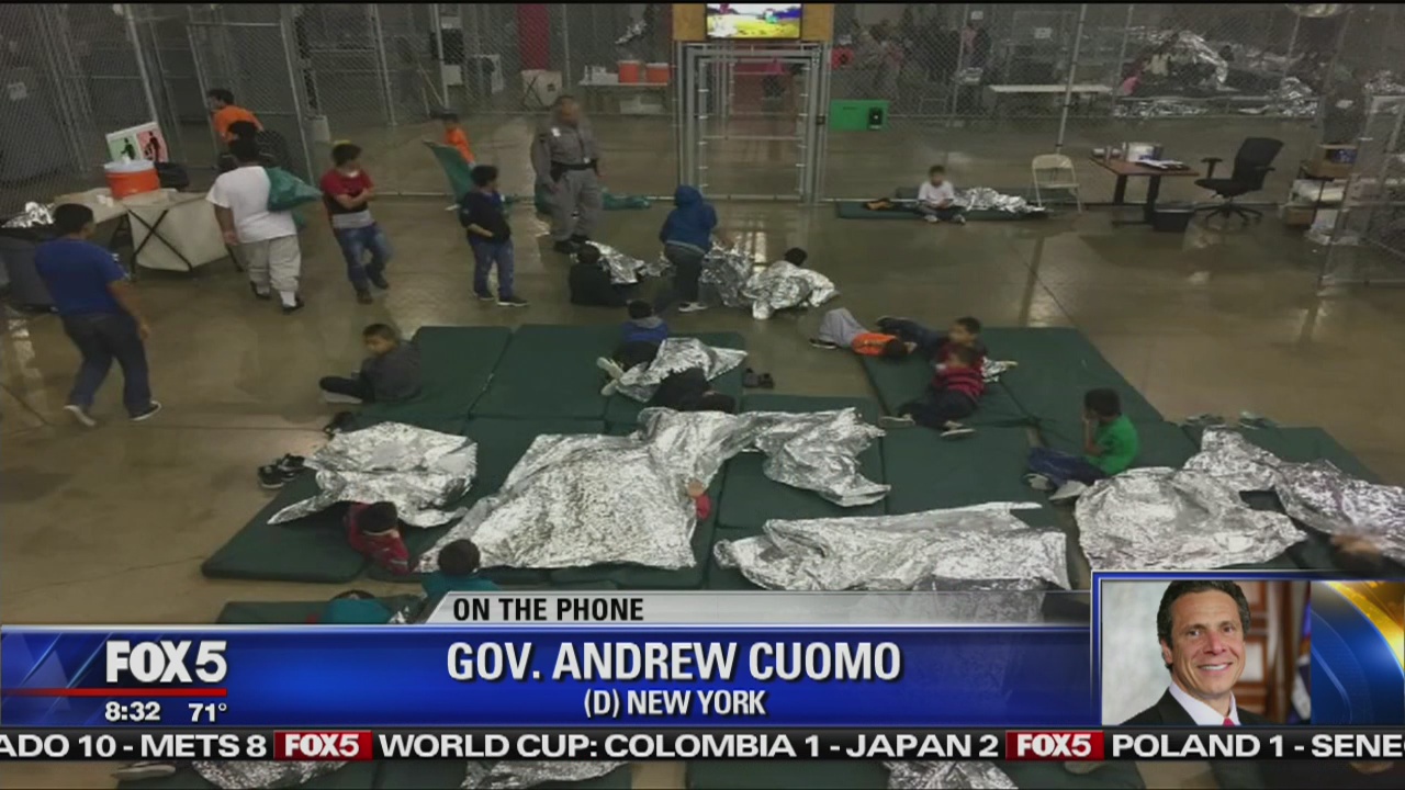 Gov. Cuomo Talks with Good Day NY About Migrant Child 'Debacle'