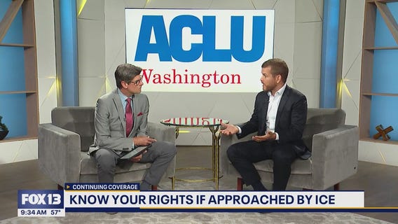 What should you do if you encounter ICE agents in Seattle?