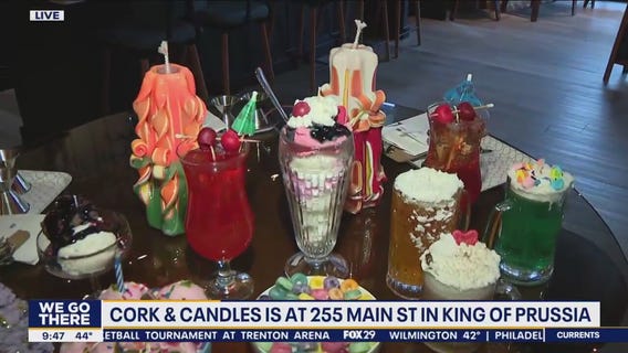 Make your own scented candle at Cork and Candle in King of Prussia