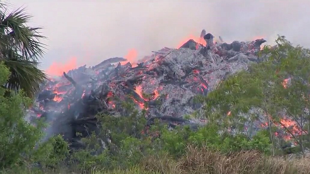 Firefighters battle blaze in Palm Bay | FOX 35 Orlando