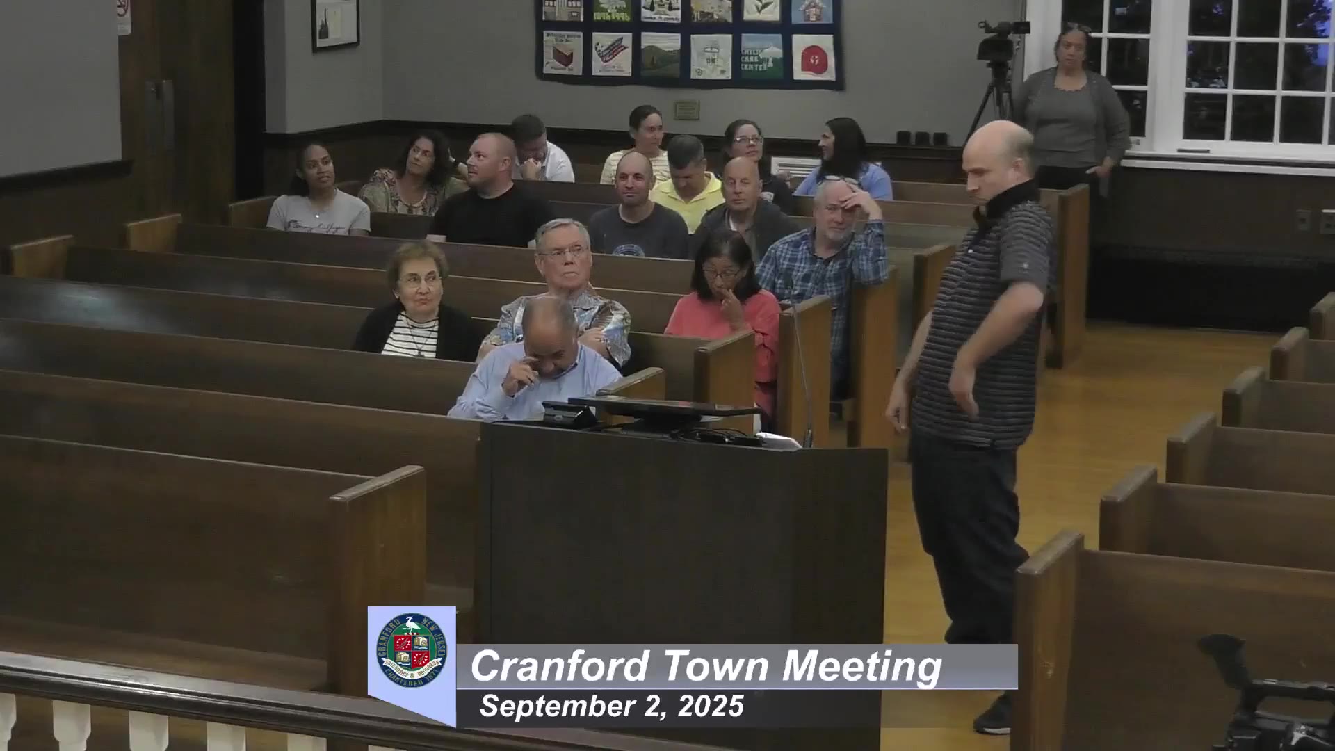 WATCH: ?Interpretive dance? protest at Cranford tax meeting