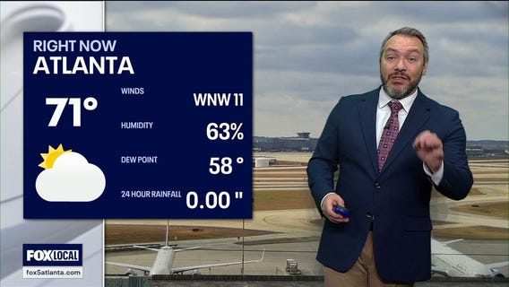 Thursday midday weather forecast