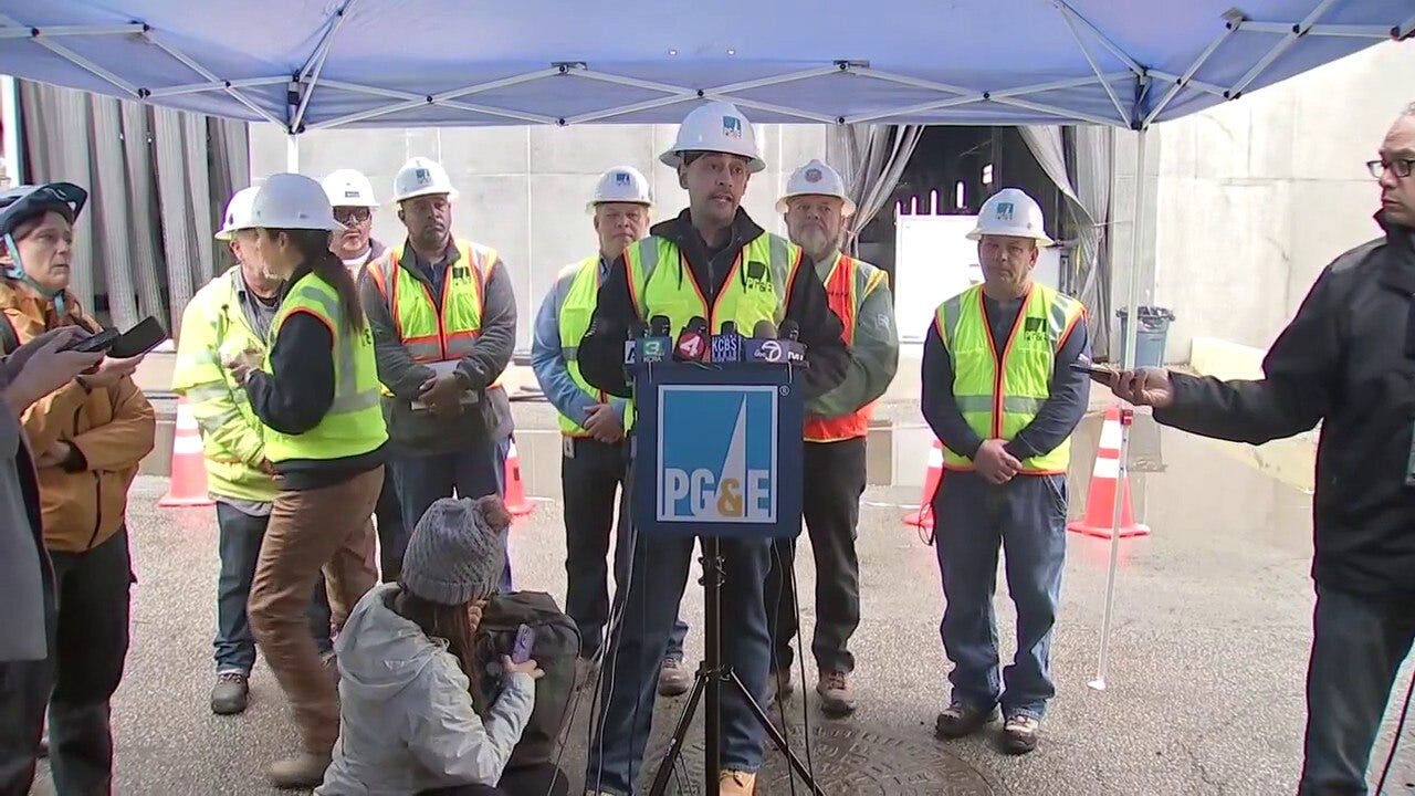 RAW: Full PG&E news conference on SF power outage