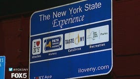 Conflict over highway signs