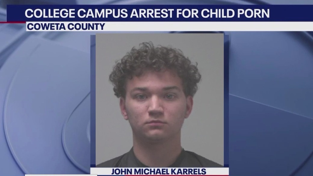 College student arrested for child porn