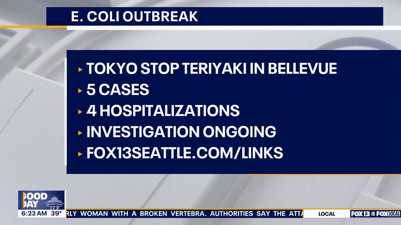 4 people hospitalized after E. coli outbreak at Bellevue, WA restaurant