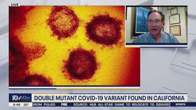 Double mutant variant of the coronavirus found in California