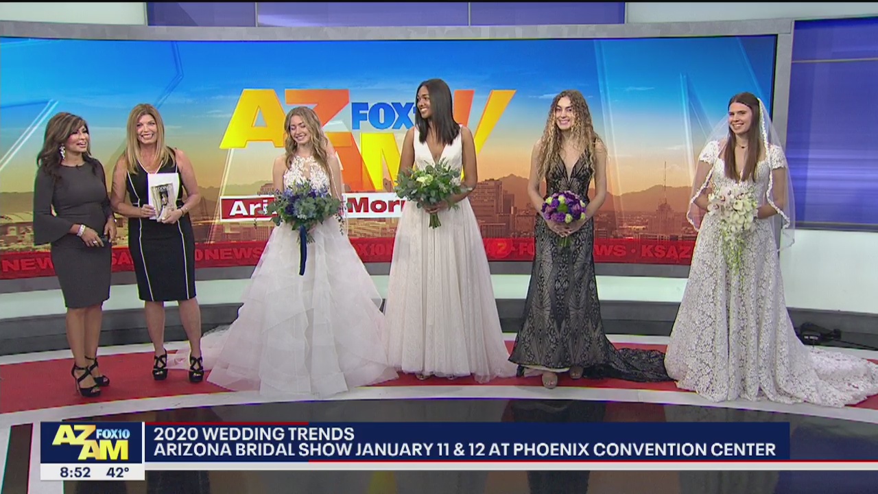 Wedding gown and flower trends for 2020