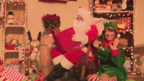 Meeting Santa at Apple Holler