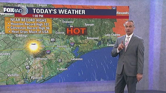 Houston weather: Record heat in 100s for Tuesday