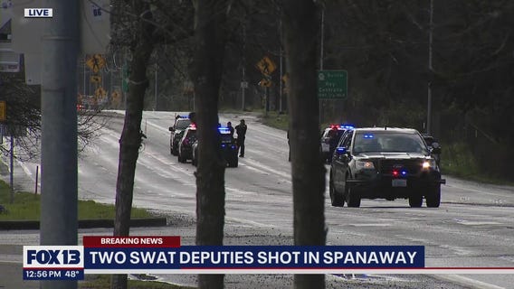 Two SWAT officers shot in Spanaway