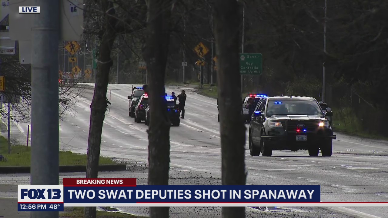 Two SWAT officers shot in Spanaway